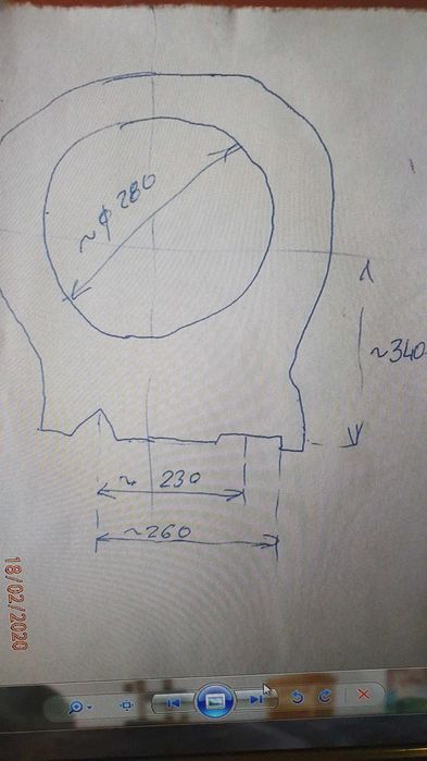 Okular duży naprawiany