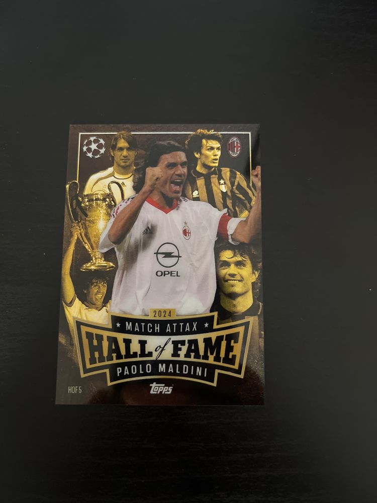 Paolo Maldini Hall of Fame Match Attax
