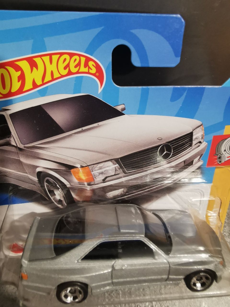 Hot Wheels 89 Mercedes-Benz 560 SEC AMG