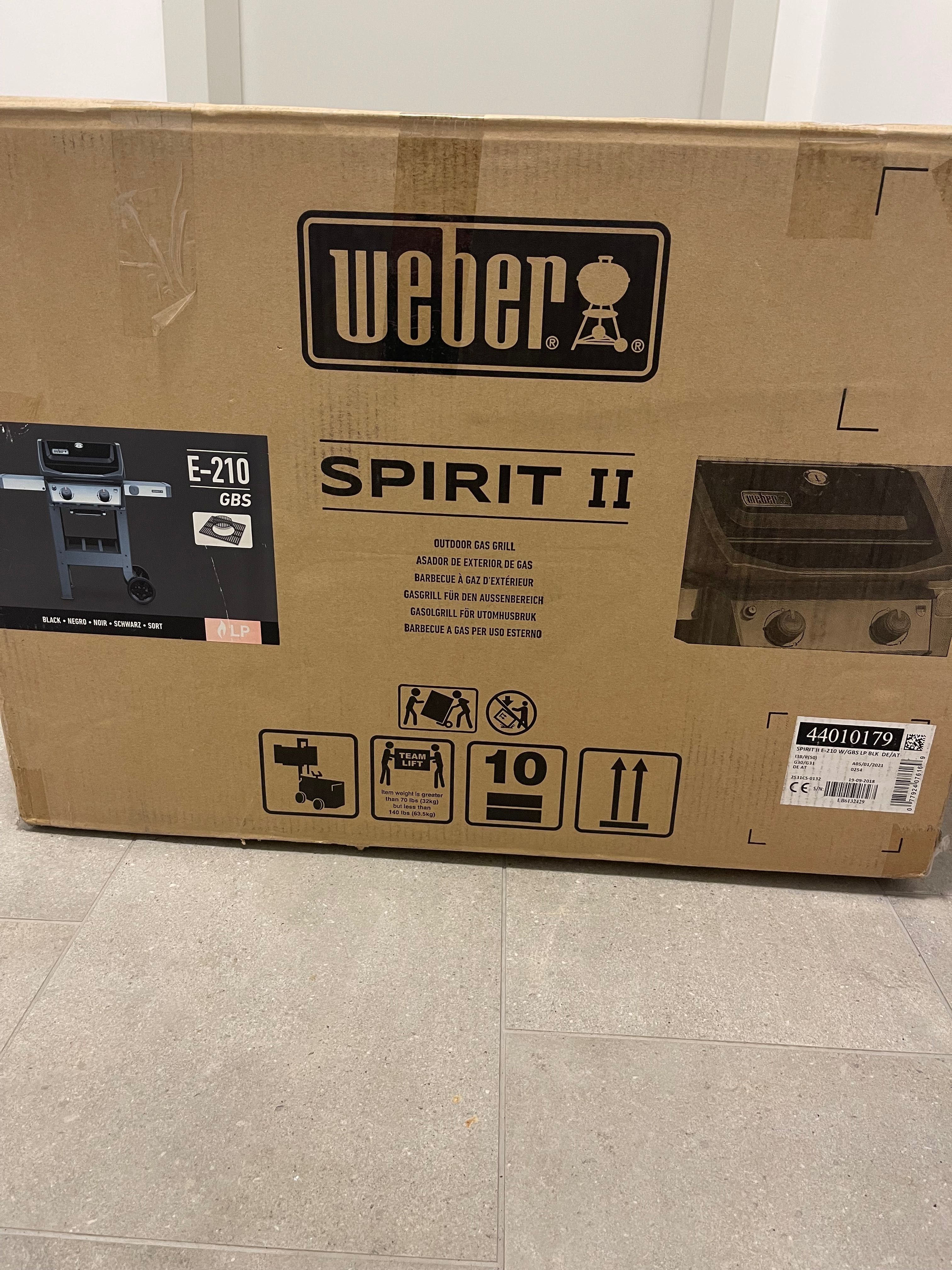 Гриль газовий Weber Spirit II E-210 GBS