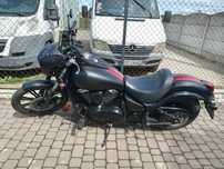 Kawasaki VN 900 special edition custom. Extra podwójna kanapa Mustanga