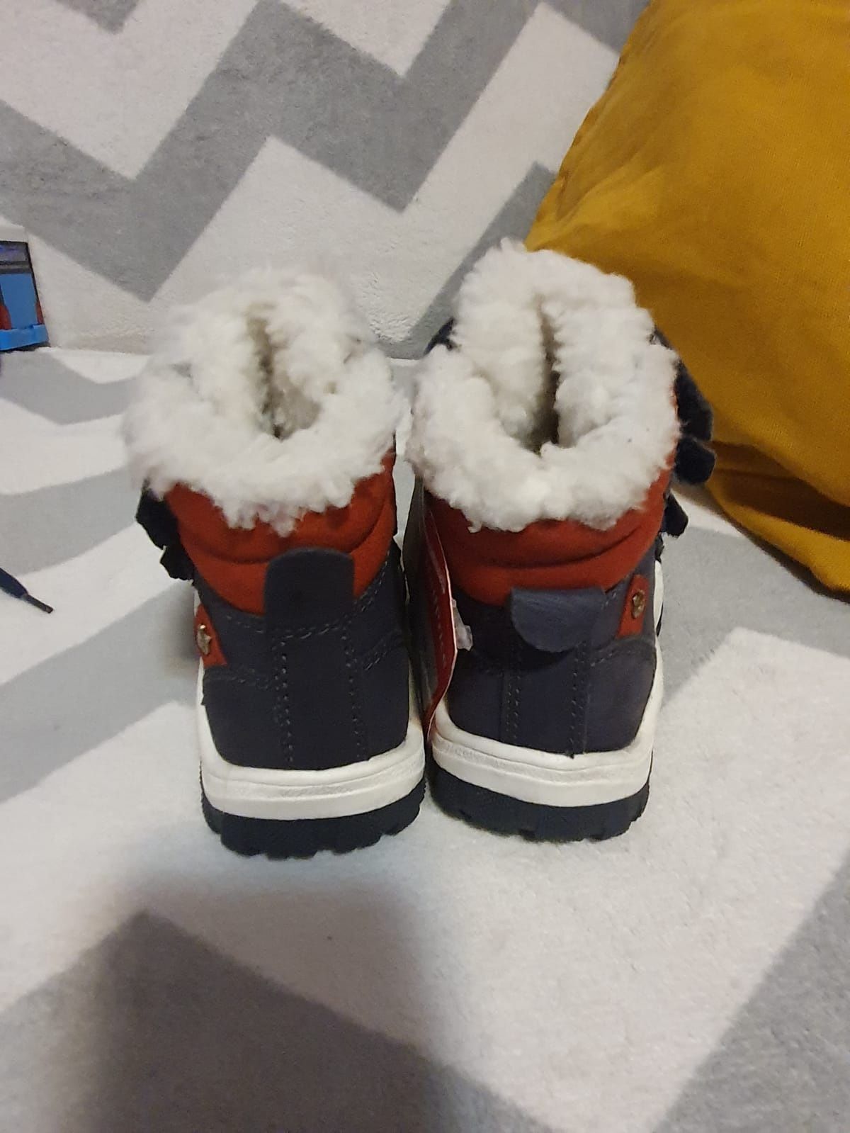 Lasocki kids 20 trzewiki zimowe buty dziecięce skórzane ocieplane