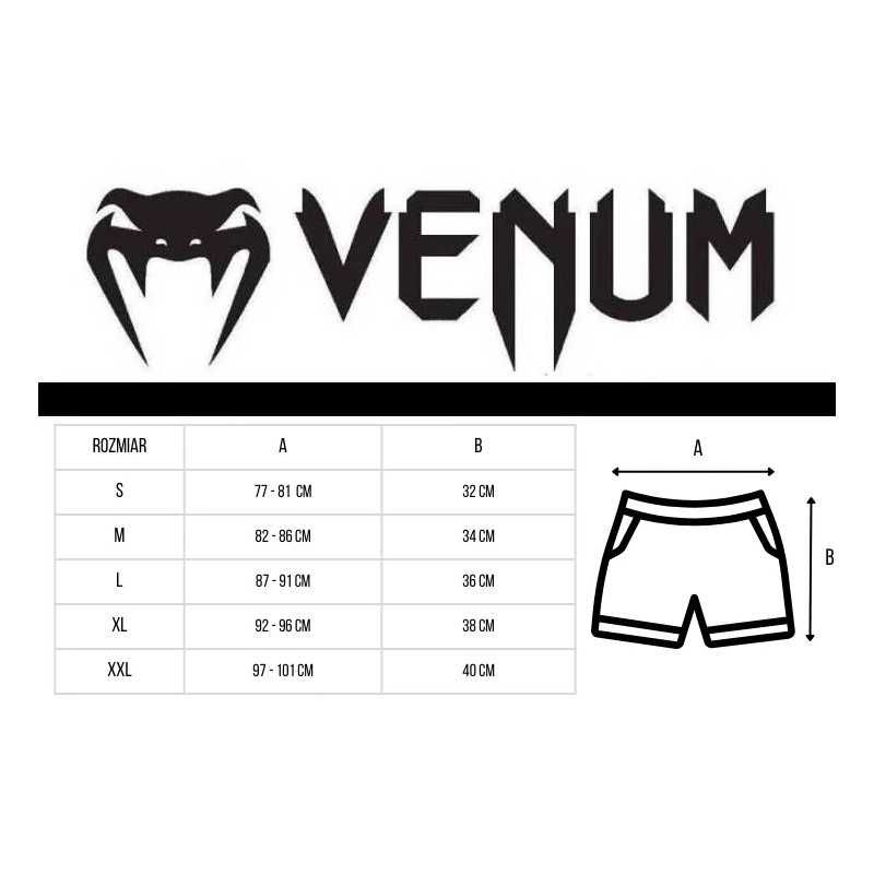 Venum Spodenki Muay Thai Classic Złote/Czarne