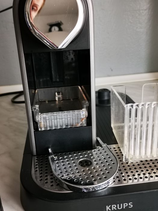 Krups nespresso czarno - szary