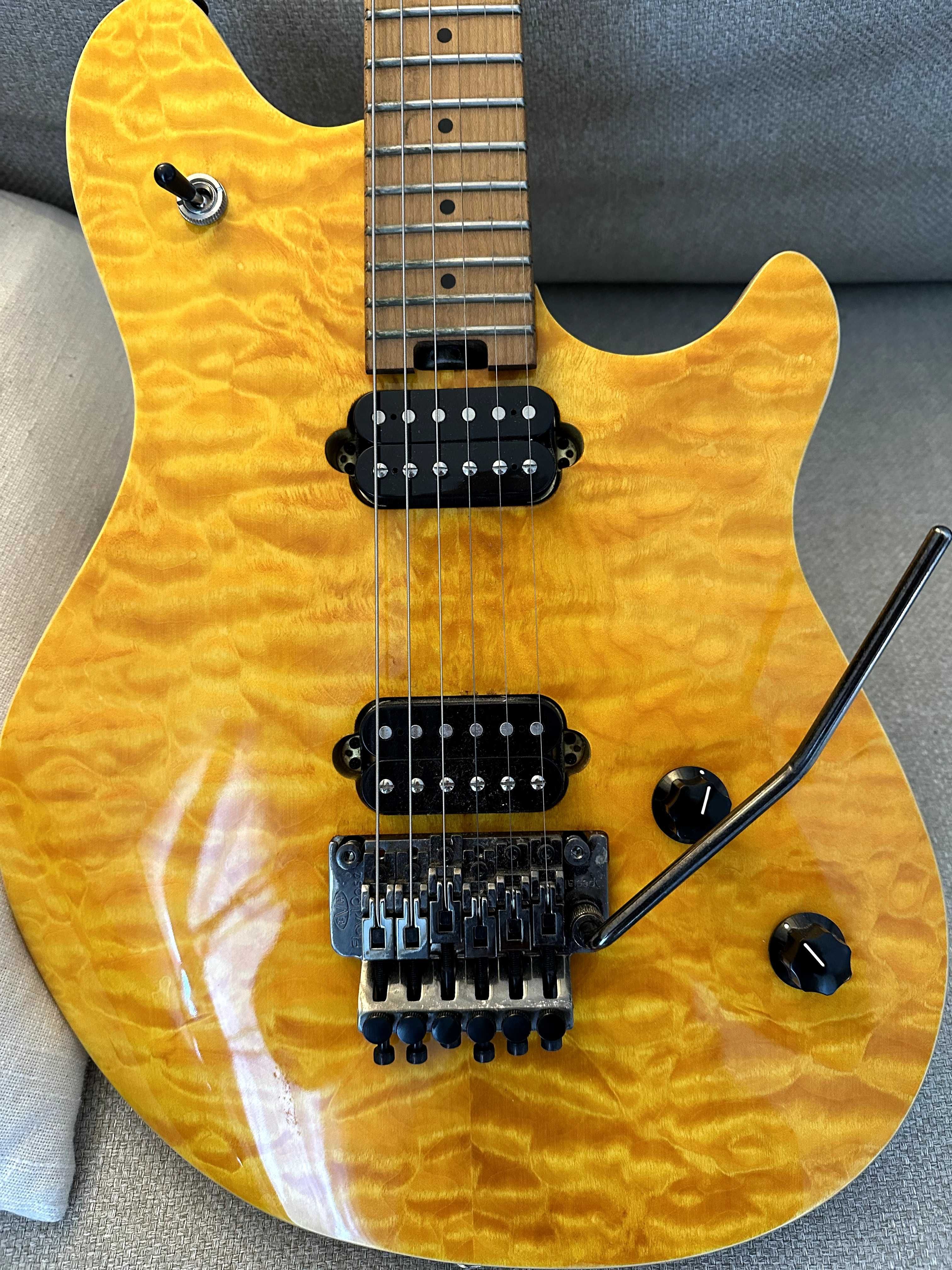 EVH Wolfgang Standard QM Trans Amber