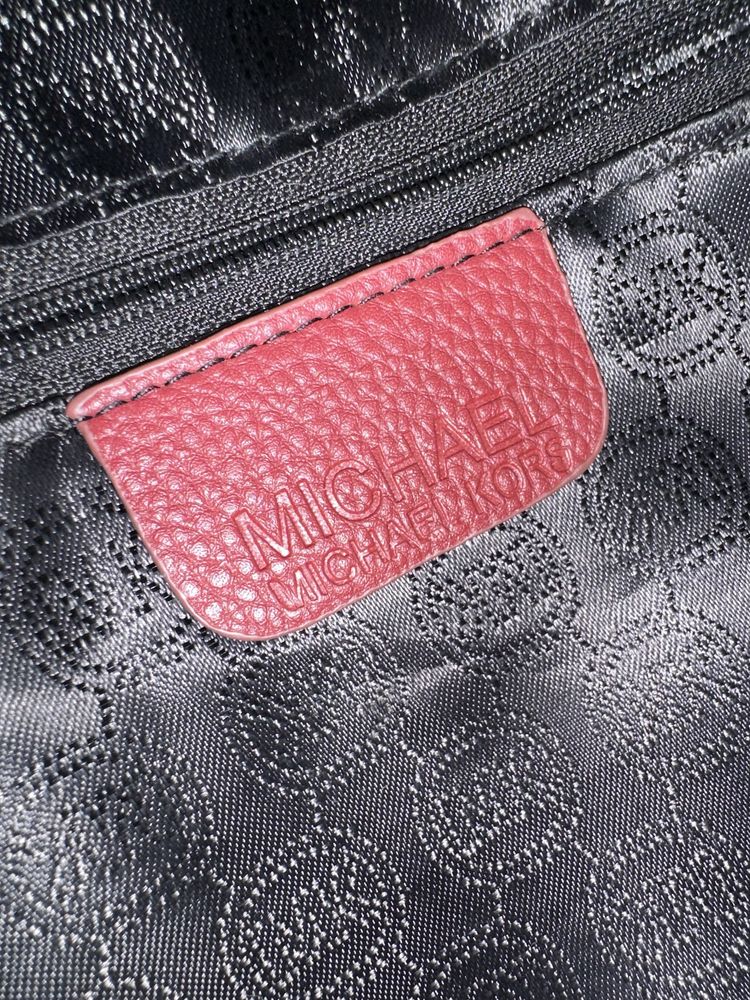 Michael kors bordowy plecak torebka burgund