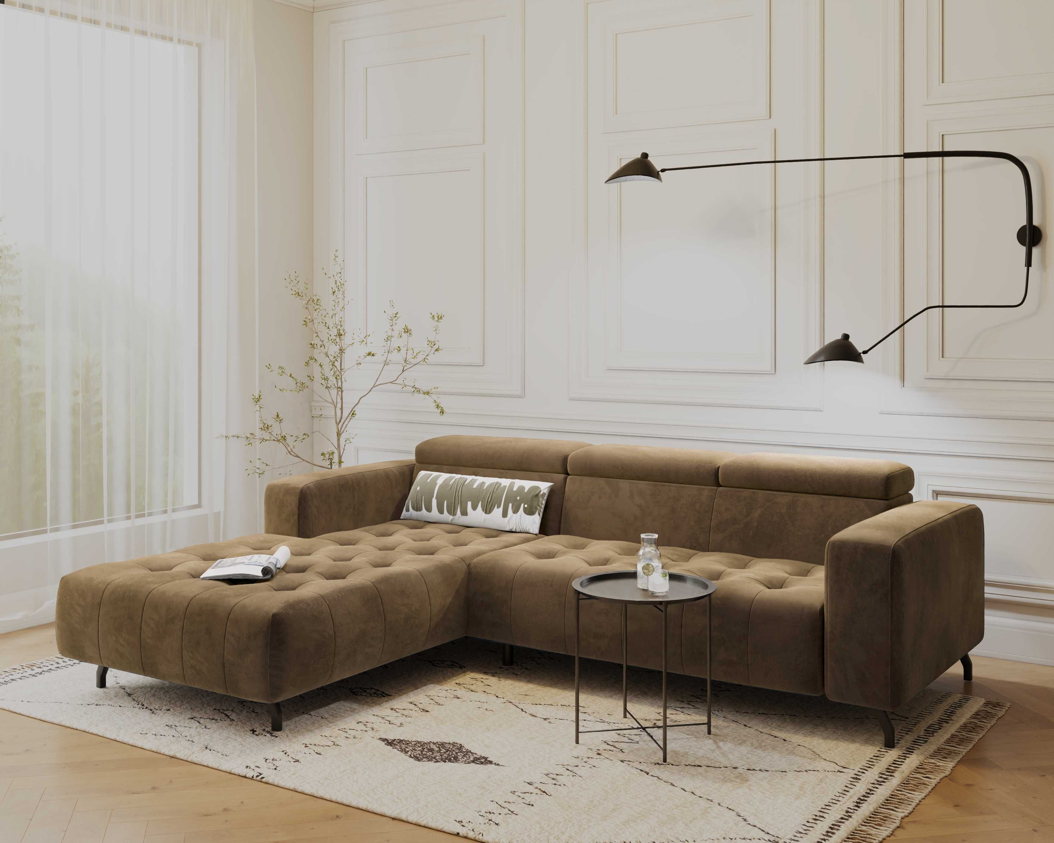 Narożnik Regulowane zagłówki SOFA BARBADOS  od Producenta DOSTAWA