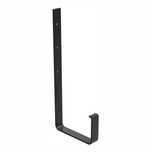 Galeco PVC2 STAL2 hak metalowy nakrokwiowy do rynny kwadratowej czarny