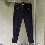 Granatowe spodnie do pracy biura Oodji Collection st bdb- L