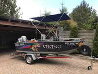 Łódka wędkarska Viking 2014rok Łódka rekreacyjna aluminiowa viking 390