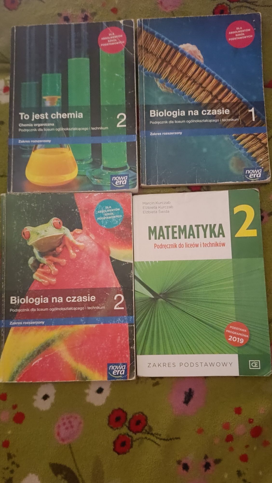 Książki 2 klasa liceum