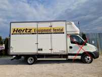 Kontener 8 palet winda Iveco Mascott Master Sprinter