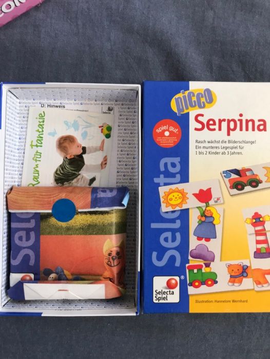 SELECTA SPIEL Jogo Picco Serpina estilo dominó - NOVO 3+
