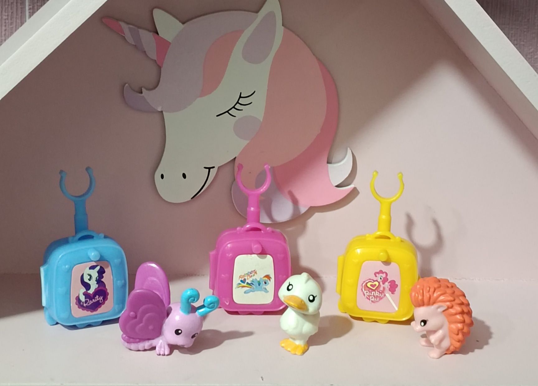 My Little Pony komplet Traveling Mane 6 G4 Hasbro MLP unikat