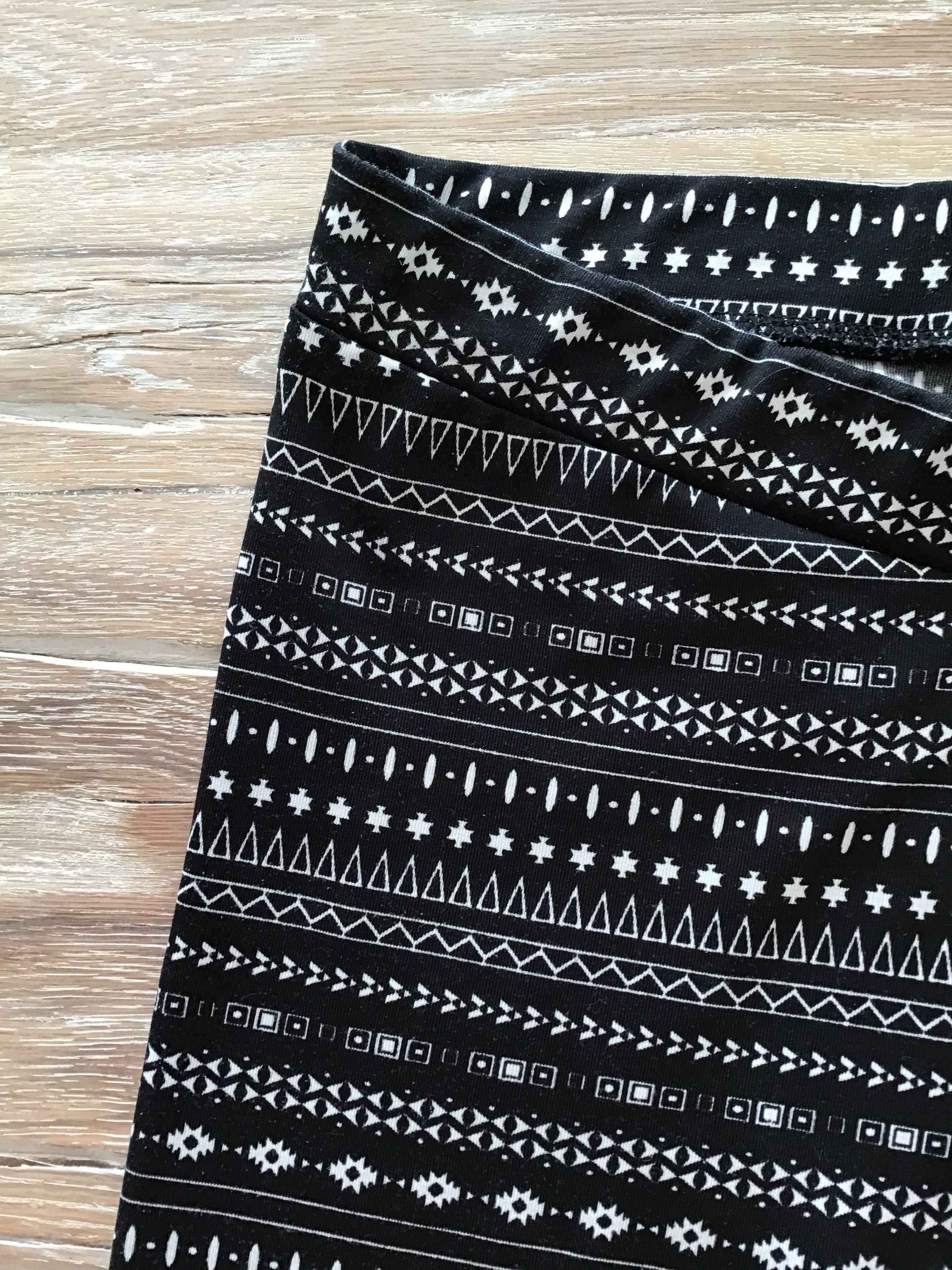Czarne legginsy H&M