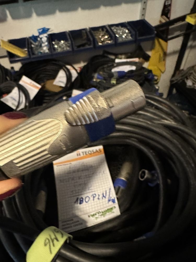 Kabel głośnikowy Klotz 4x4 neutrik NLT4FX