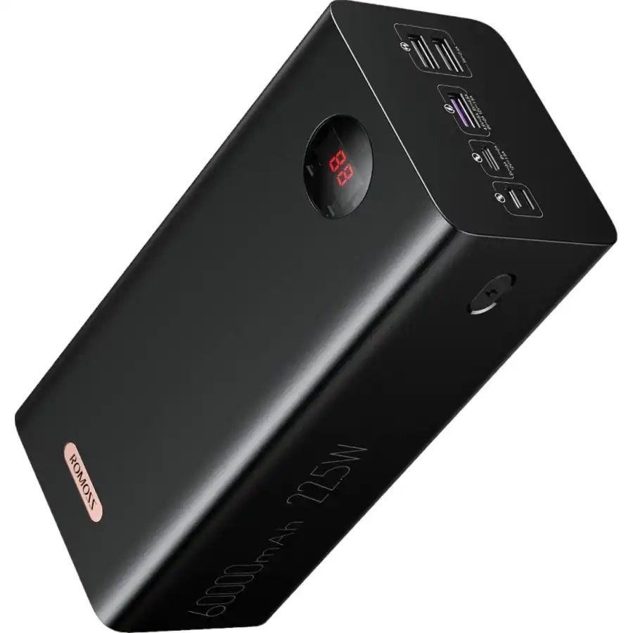 Портативка Акумулятор універсальний Romoss PEA60 60000mAh Black