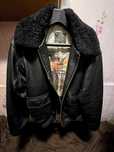 Шкіряна куртка Top Gun Military G1 Jacket Black розмір (S США) (наш М)