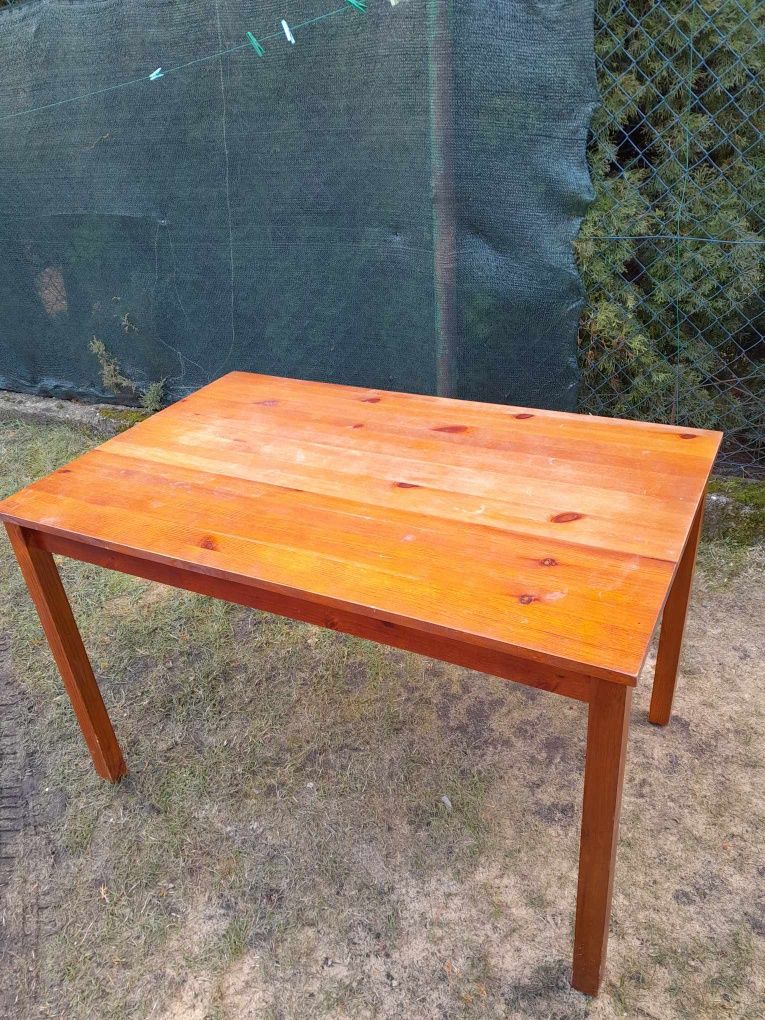 Stół stolik drewniany