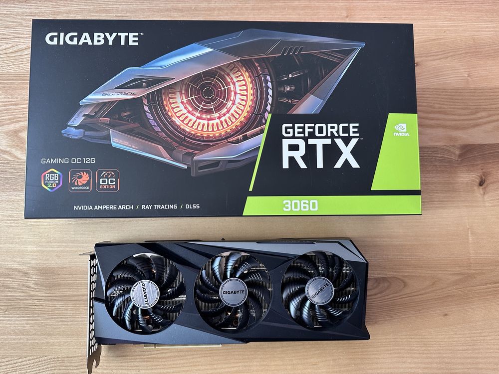 Відеокарта/Видеокарта Gigabyte RTX 3060 Gaming OC 12gb ГАРАНТІЯ!