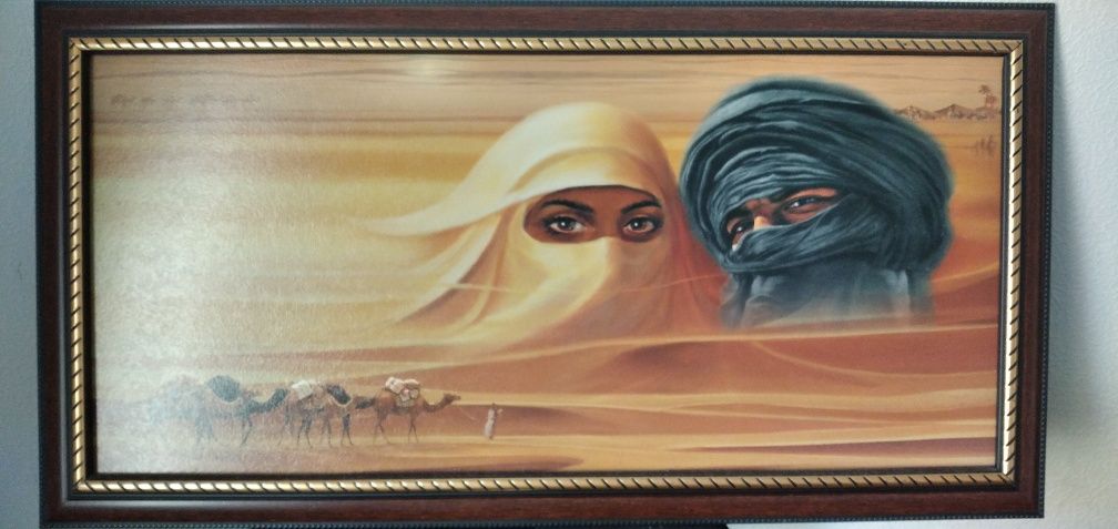 Картина "Очі в пустелі"