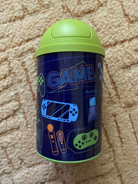 Настільний контейнер для сміття "Yes"  металевий “Game”