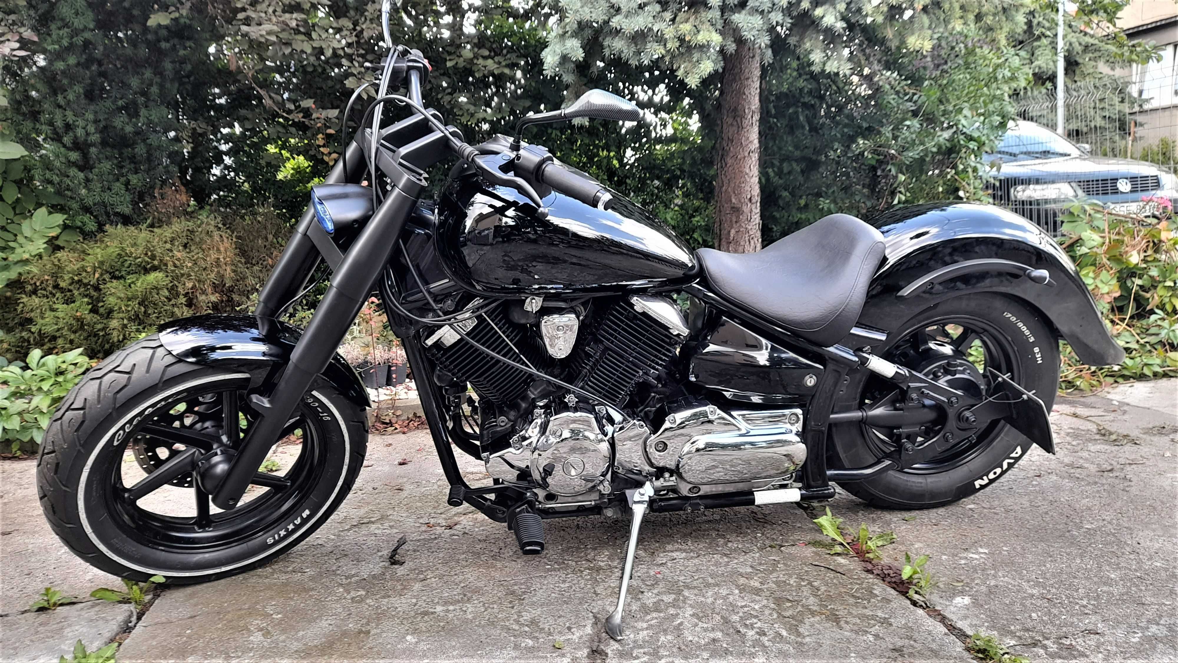 xvs  1100  drag  star  2007 rok zamiana