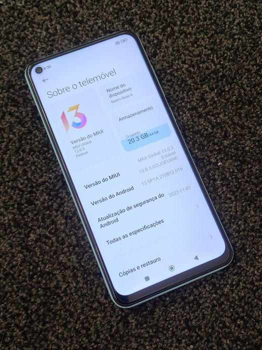 Redmi note 9 bom estado