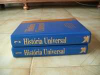 Dois volumes da História Universal