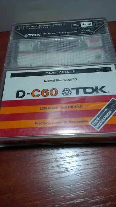 Аудиокассеты TDK D-C60, Hi tech С 60, 90