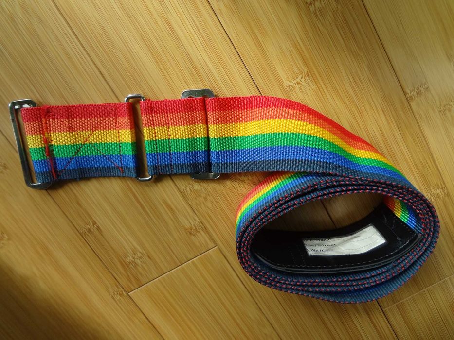 Pasek TĘCZA 178cm symbol równości