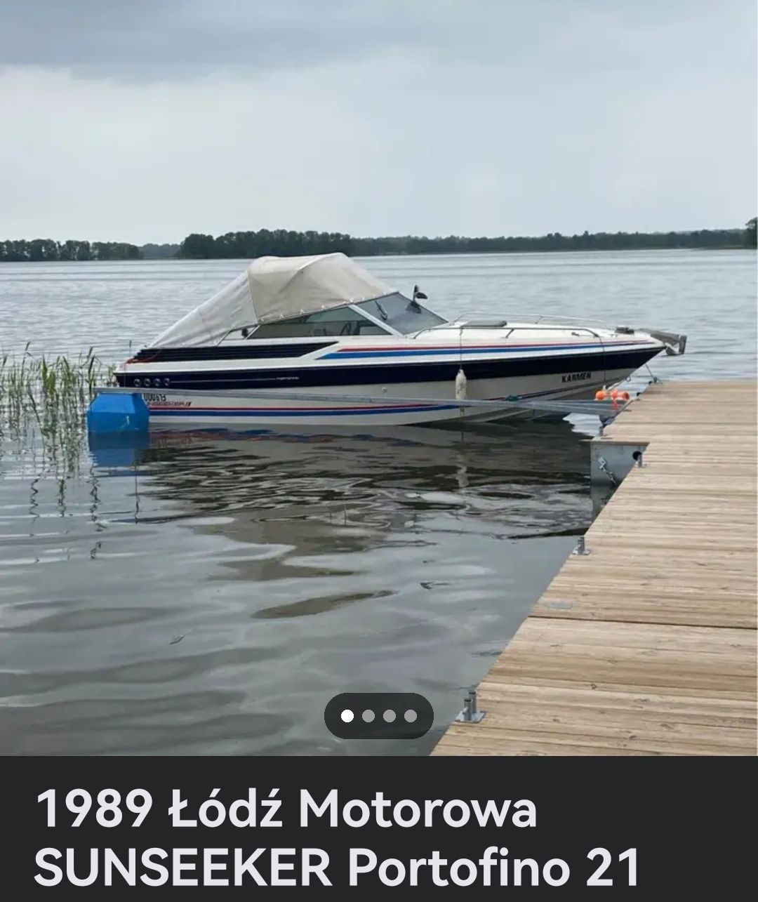 Sprzedam łódź motorową Sunseeker