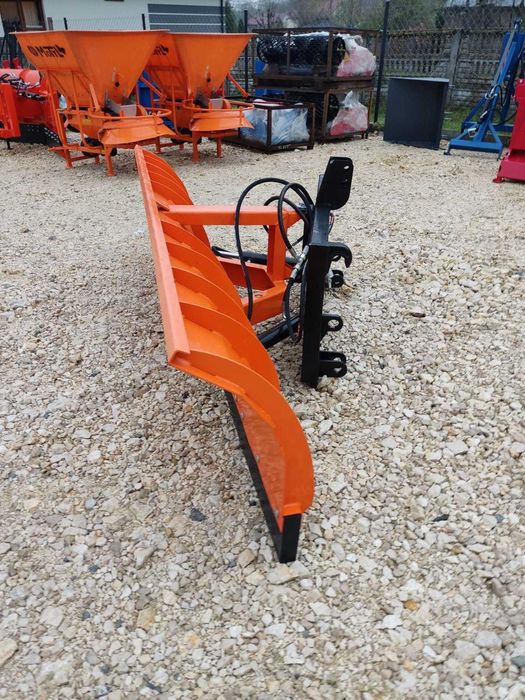 Nowy pług do śniegu na dwa siłowniki mocowanie euro/tuz DOWÓZ