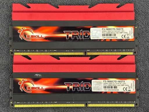 DDR3 G.SKILL TridentX 16GB 1600/CL7