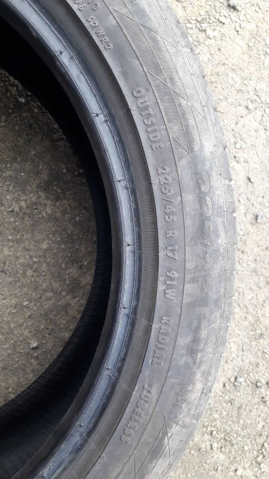 Летние автошины 225/45 R17