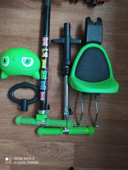 Самокат на запчасти best scooter, itike