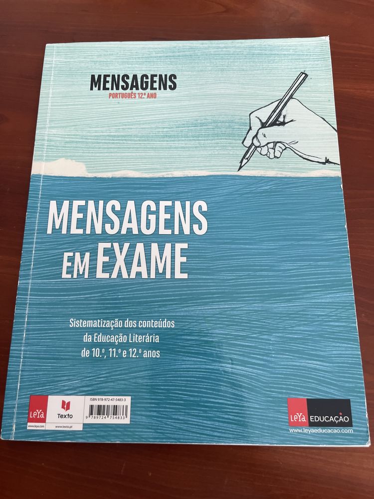 Caderno de atividades de portugeus Mensagens 12.ºano