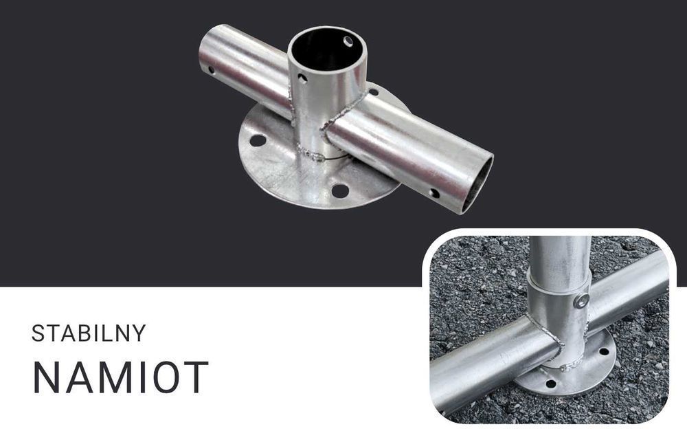 6x10x2m Namiot imprezowy ogrodowy pawilon zielony sezonowe IPE S