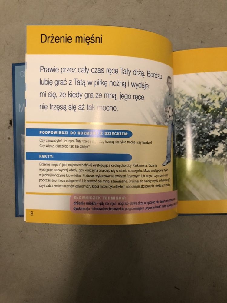 Nie upadniesz bo trzymam Cię za rękę. Choroba Parkinsona.