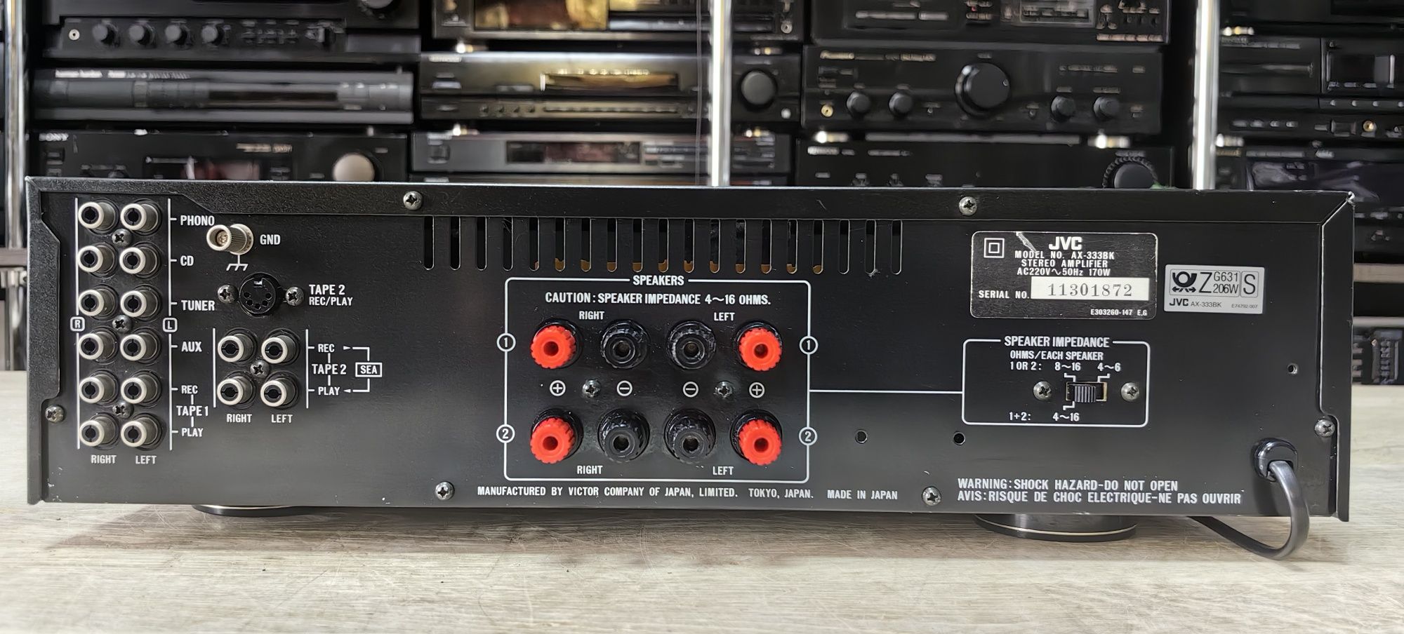 Підсилювач JVC AX-333