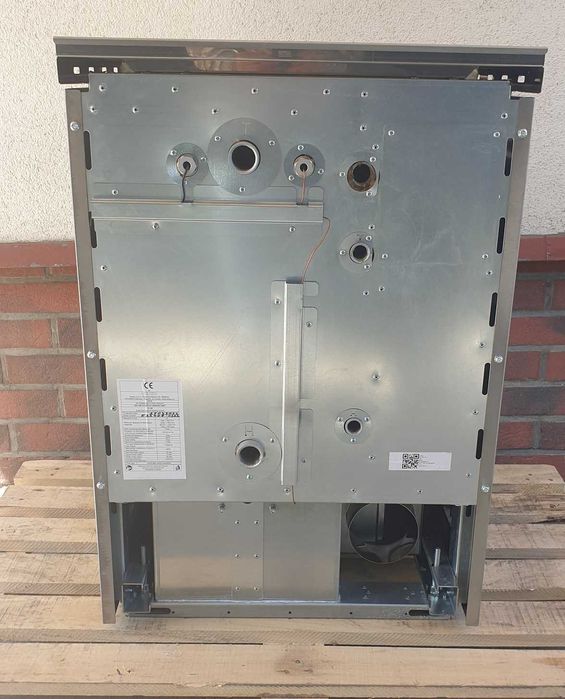 Senko C-20 kuchnia c.o. na drewno, kremowa, prawa