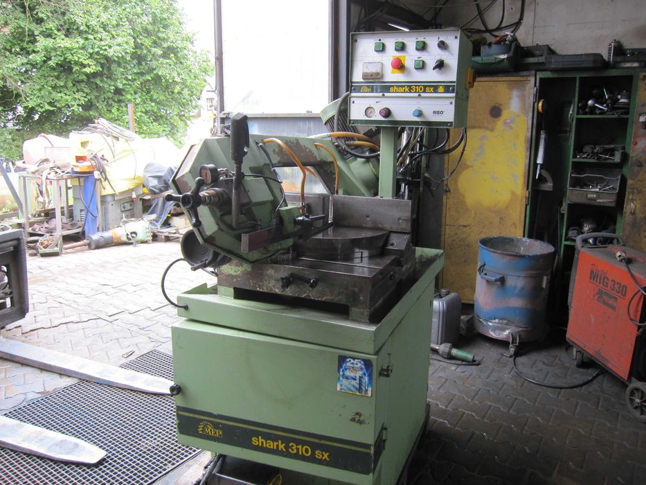 Piła taśmowa do metalu SHARK 310 SX pneumatyka