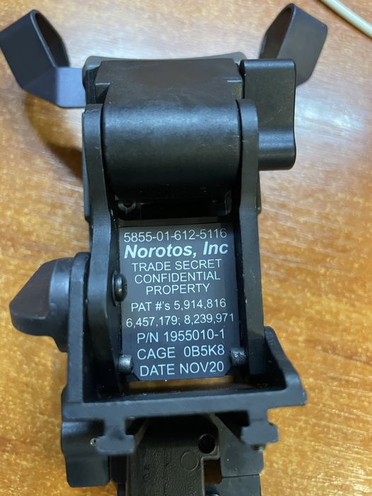 Оригинальное кріплення для ПНВ Norotos Rhino II Mount — титанове, NSN