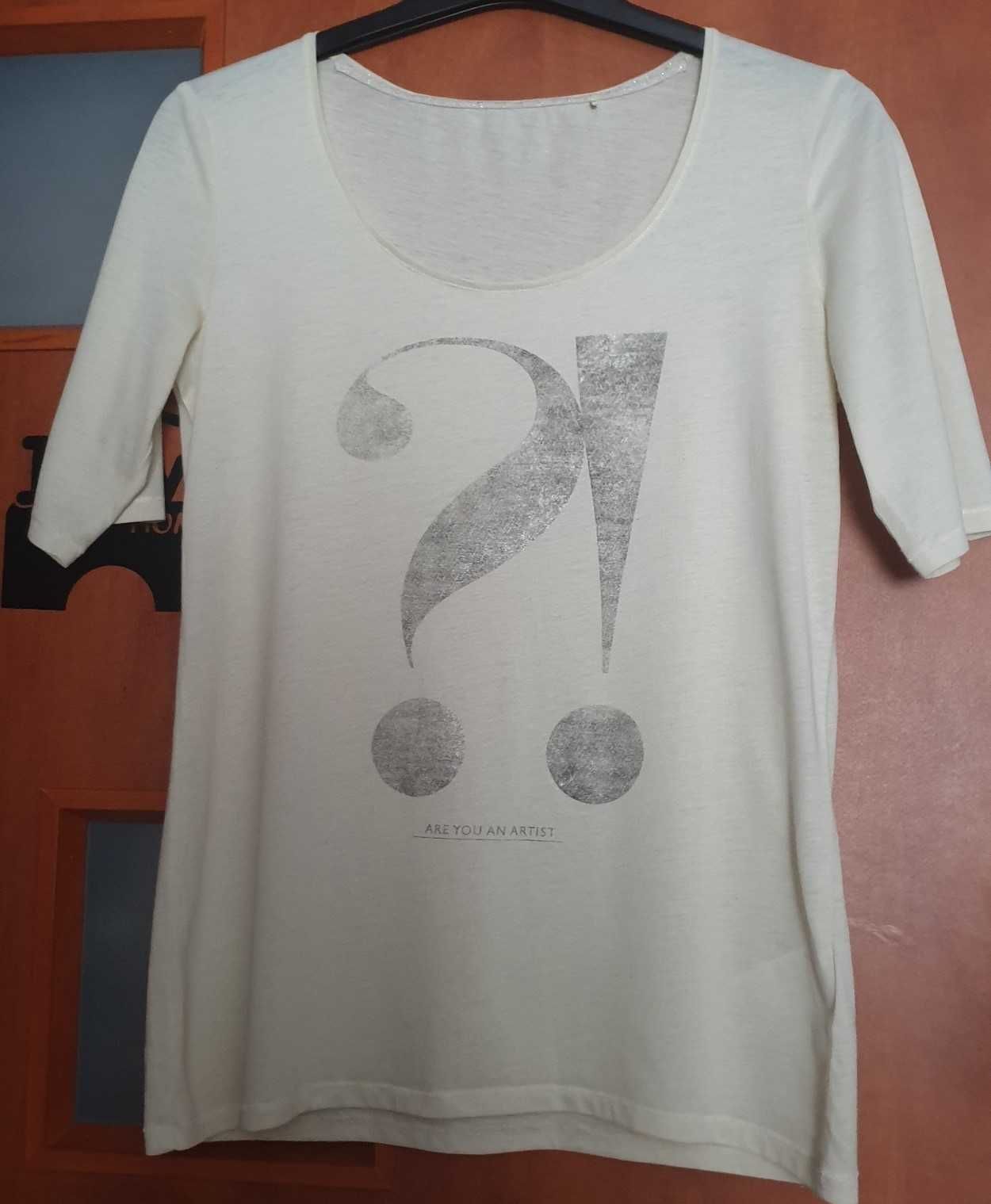 Esprit koszulka t-shirt roz M