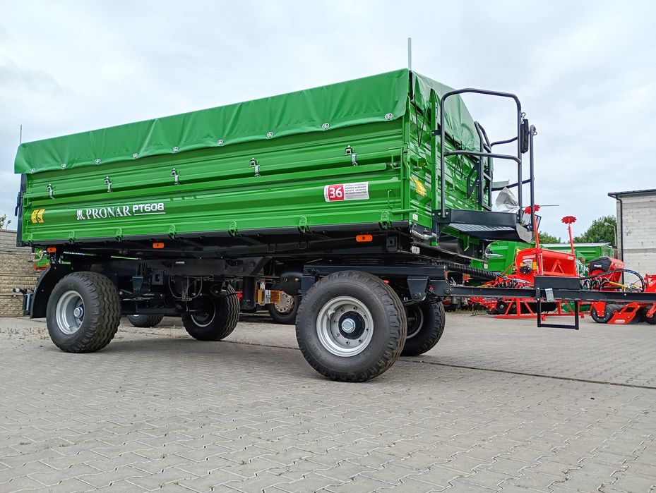 Przyczepa paletowa PRONAR PT608 - 8 ton - MODEL 2025 - cena PROMOCYJNA