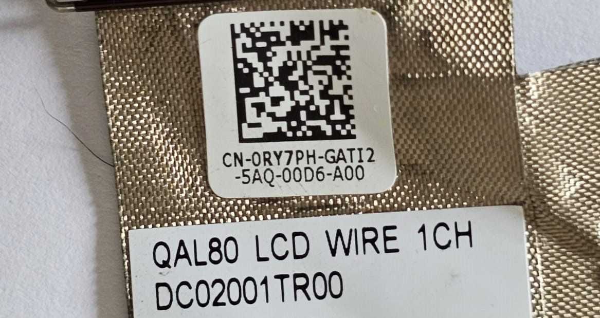 Cabo Flat Cable do Notebook Dell Latitude E6440 0W5JMV e E6430 0RY7PH