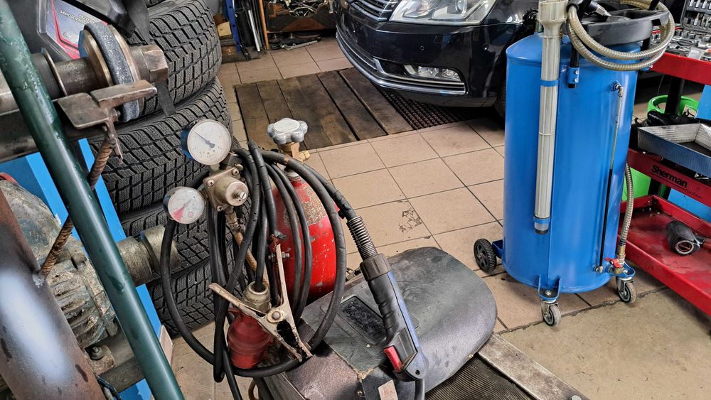 spawarka migomat na siłe Einhel  Pro tech MS 180  kompletny z butlą