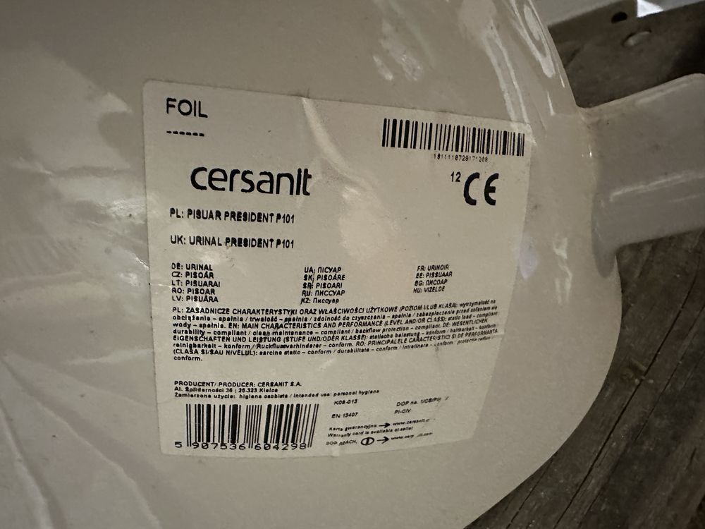 Pisuar Cersanit President P101