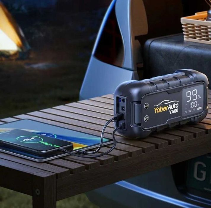 Ultra mocny rozruch urządzenie rozruchowe booster powerbank 6000A moc