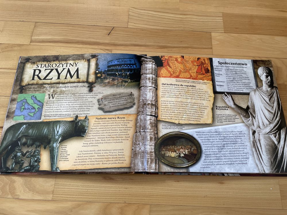 Książka 3D Rzymianie wojownicy - czas chwały i czas klęski